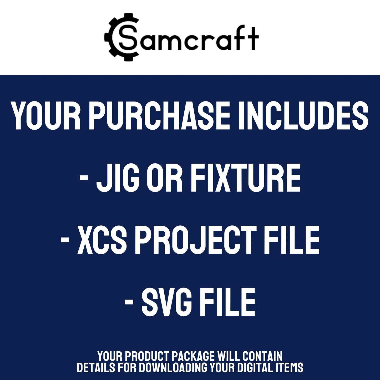 Samcraft Hex Patch Jig for xTool F1 - Holds 3x2 and 3.5x2.5 Inch Hexagon Leather Patches for Engraving