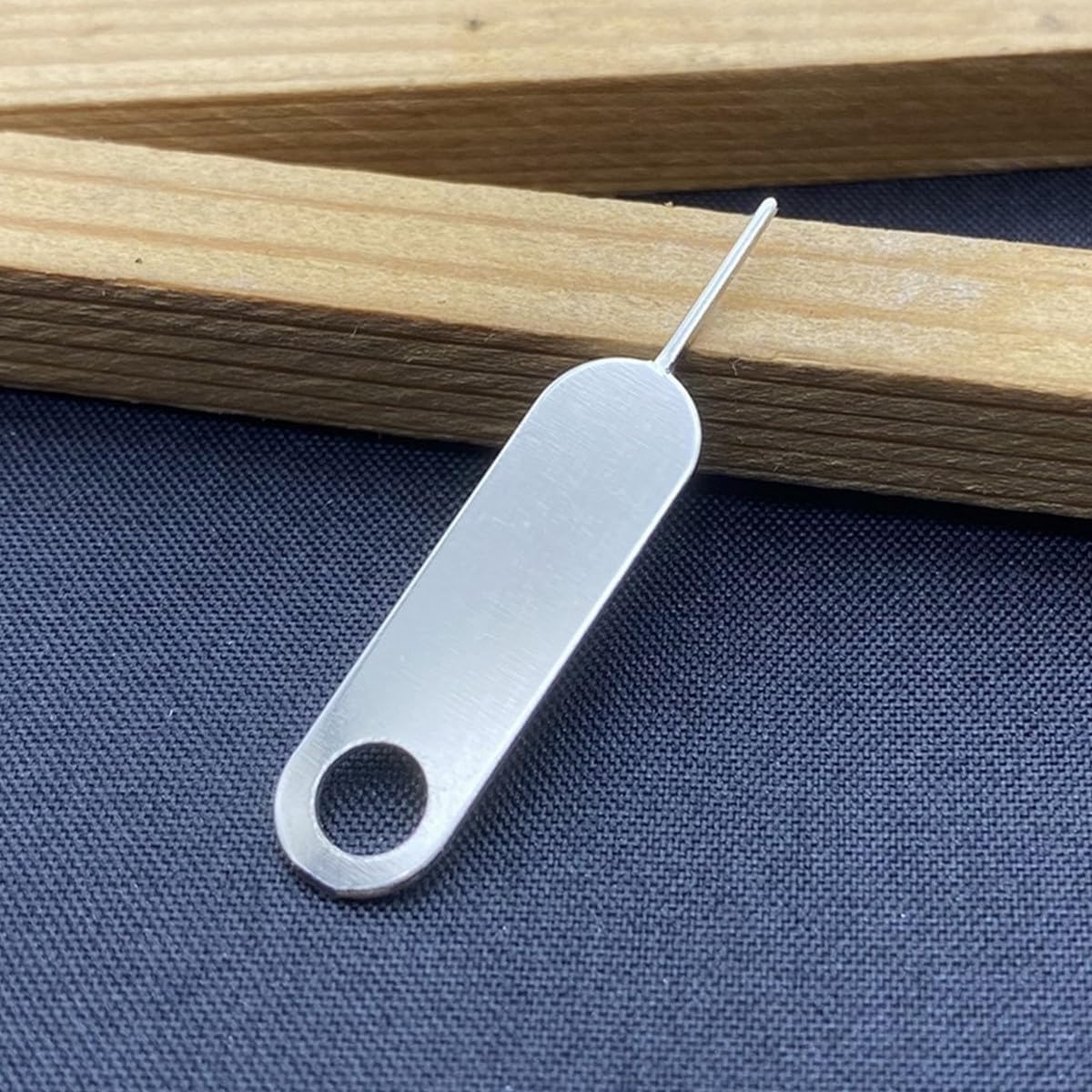 100pcs Homoyoyo Universal Sim Tray Eject Pin Tool Kit, Hard Steel Mobile Phone Card Removal Needle for Smartphones