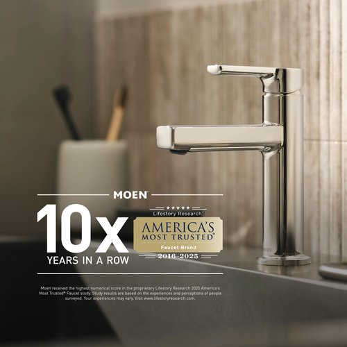 Moen DN0786CH Iso Bathroom Hand Towel Ring, Chrome