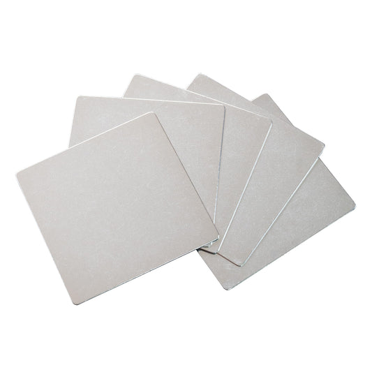 StayMax 304 Stainless Steel Plate Metal Engraving Blank 4 * 4 Inch (5)