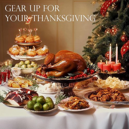 KITESSENSU Nonstick Turkey Roasting Pan - Heavy Duty 17 x 14 Inch Chicken Roaster with Rack - Ideal for 24lb Turkey, Gray