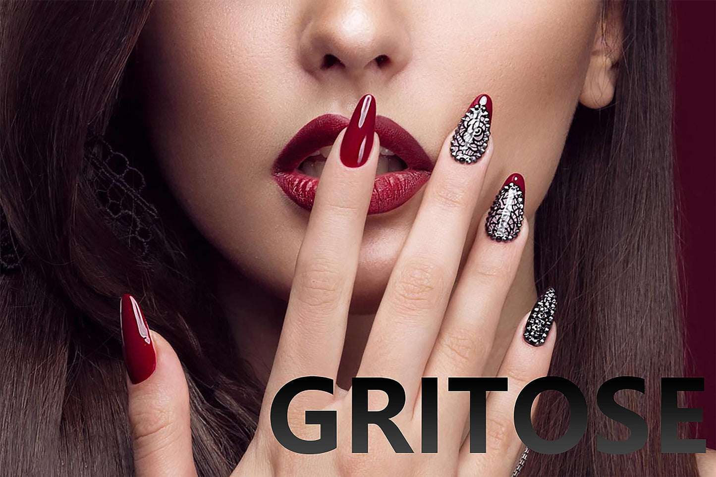 Fall Brown Press on Nail Extra Short Square Fake Nails with Autumn Leaves Golden Glitter Powder Designs Stick Glue on Nail Full Cover Glossy Acrylic False Nails for Women Decorations24pcs