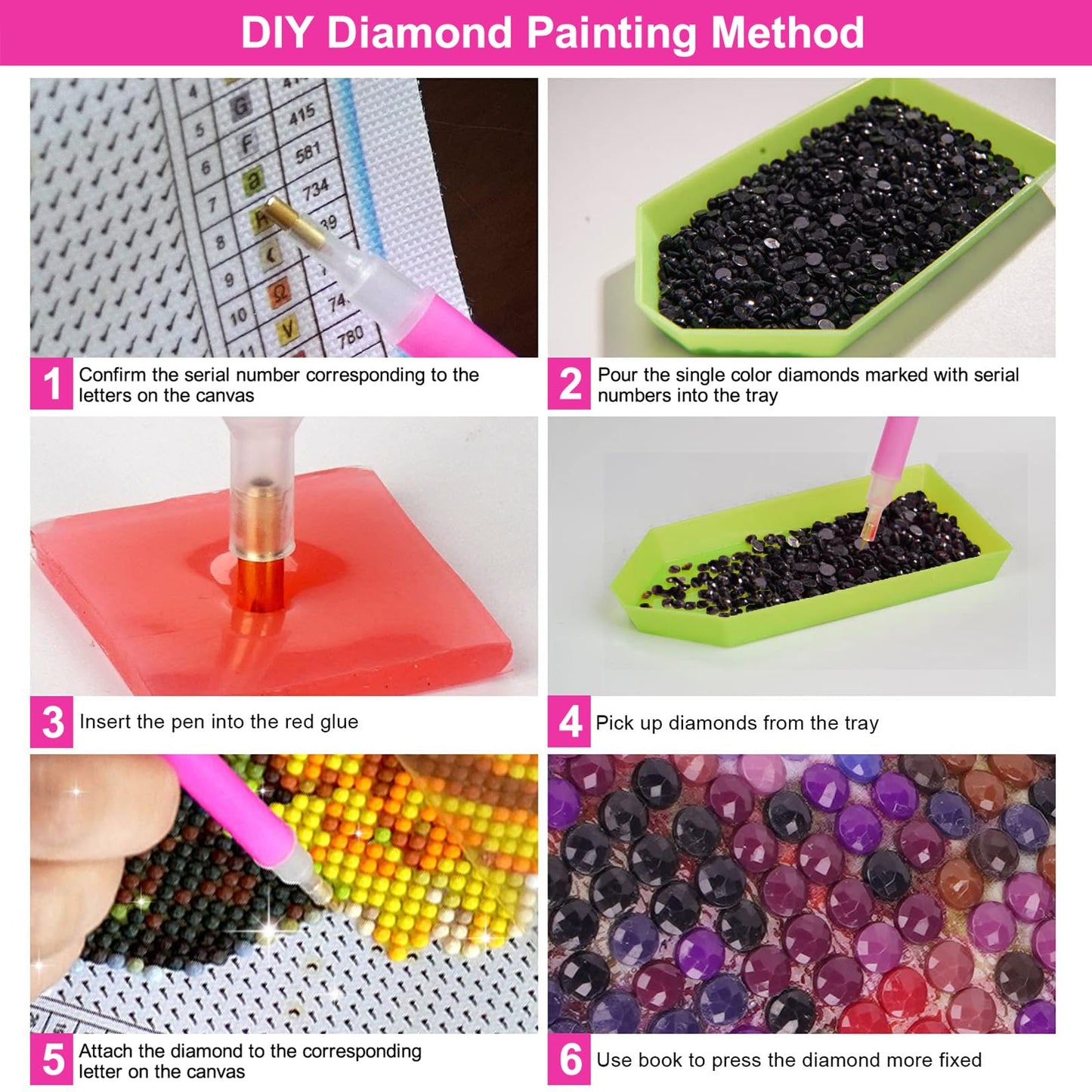 ARTGOTO Large Square Drill Diamond Art Painting Kits for Adults,15.7x27.5inch/40x70cm Wolf A DIY Full Square Diamond Dots Large Size,Big Gem Art and Crafts for Home Wall Decor Gifts