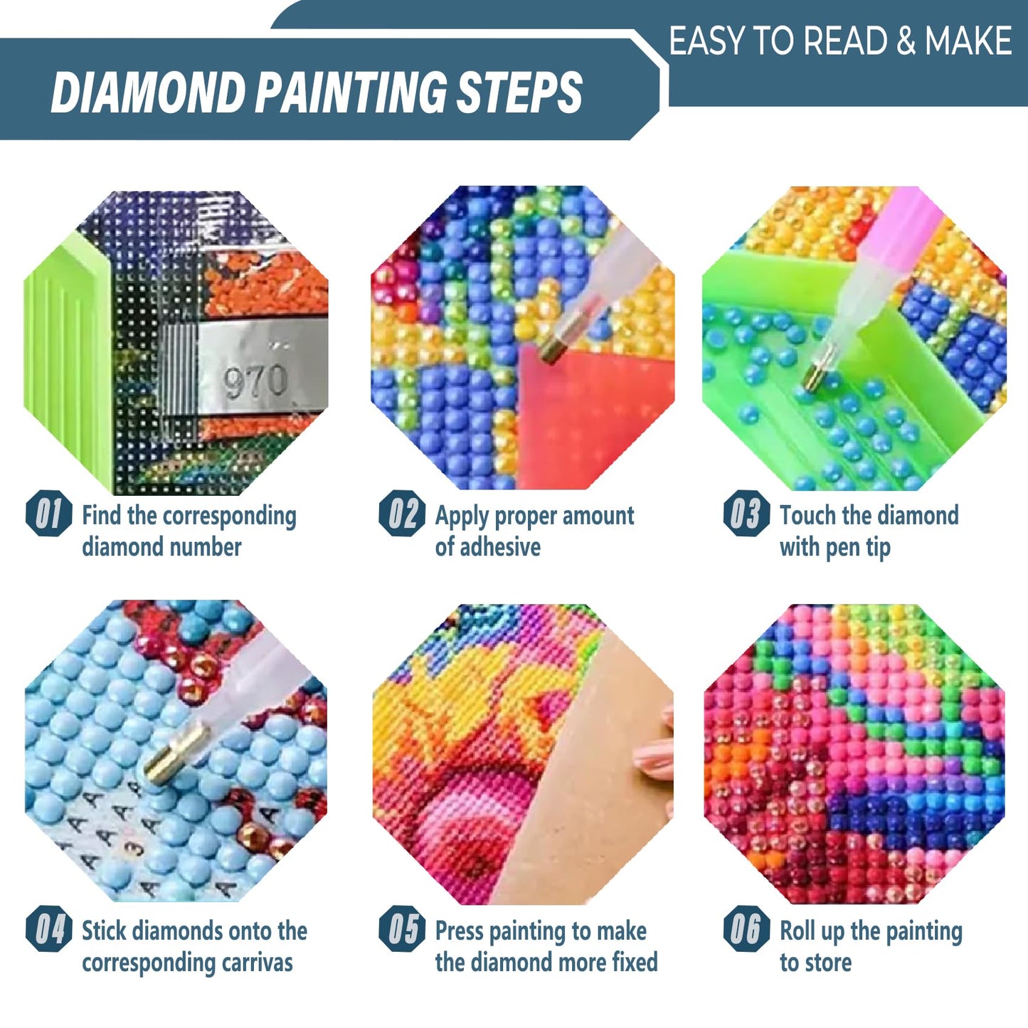 Qykwz 4 Pcs Trendy Cocktail Party Diamond Painting Kits for Adults, Retro High Heels Vibrant Summer Cocktail Diamond Art Kits, DIY Full Drill Gem Art Kit for Home Wall Decor, 9.8x11.8 Inch