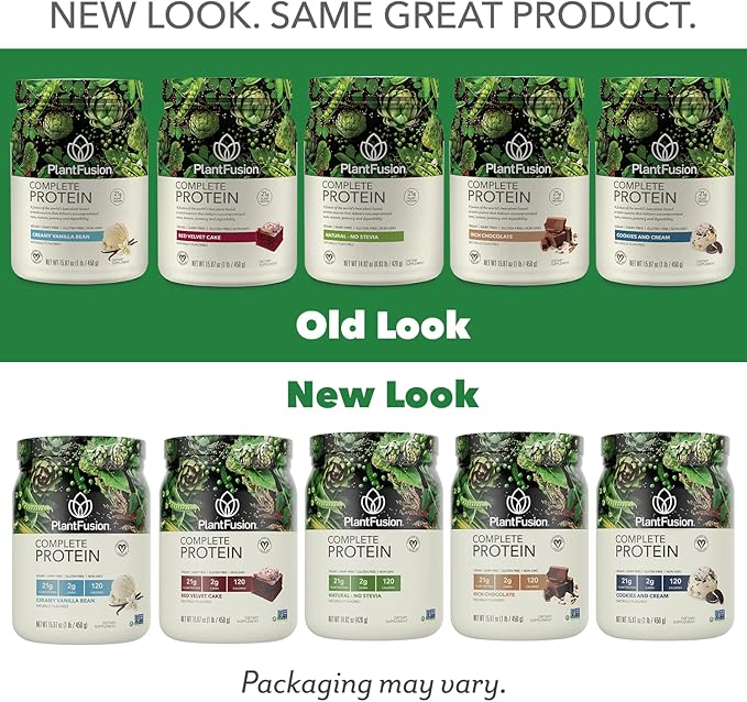 PlantFusion Complete Vegan Protein Powder - Plant Based With BCAAs, Digestive Enzymes and Pea Protein - Keto, Gluten Free, Soy Free, Non-Dairy, No Sugar, Non-GMO - Chocolate 2 lb