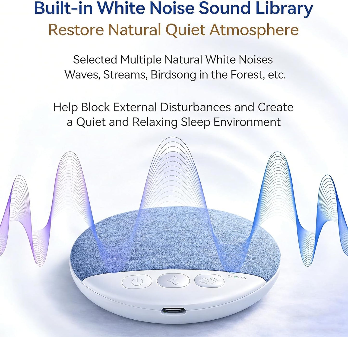 serfpardis 2026 (2Pcs New Pillow Speakers for Sleeping, Under Pillow Speaker for Sleeping Bluetooth with White Noise