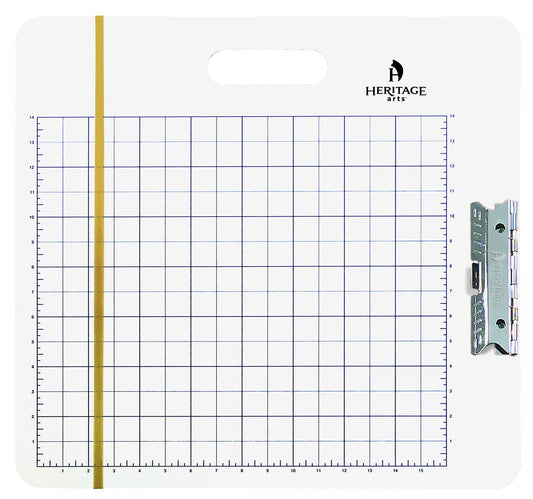 Heritage Arts GB1819 Gridded Sketch Board 18 inches x 19 inches