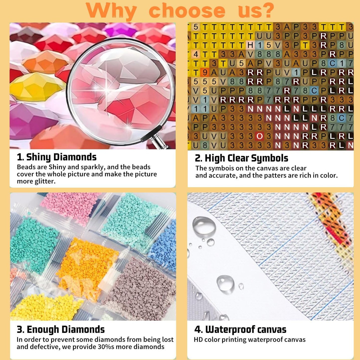 DAZZLEDOTS Diamond Art Kits for Adults, 6 Pack Disco Ball Diamond Painting Kits for Beginner Fruit 5D Full Drill Round Diamond Dots Crafts Gem Art for Home Wall Decor Gifts 12x16 Inch