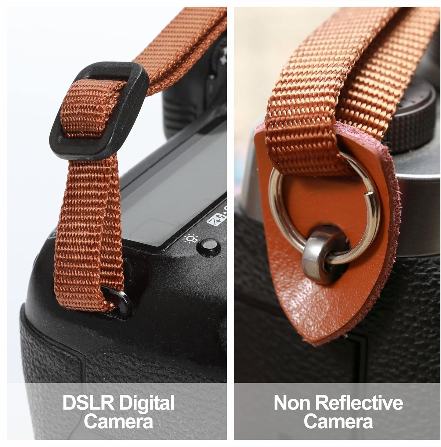 Ends,2" Padwa Lifestyle Mystic Green Embroidered Camera Strap - Double Layer Cowhide Cotton Vintage Camera Straps