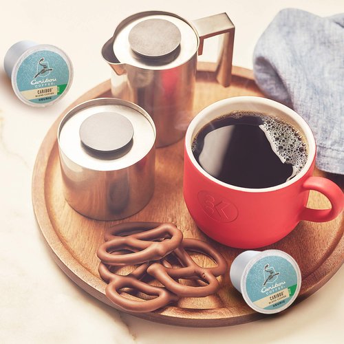 Caribou Coffee Caribou Blend Decaf Keurig Single-Serve K-Cup Pods, Medium Roast Coffee, 96 Count (Pack of 4)
