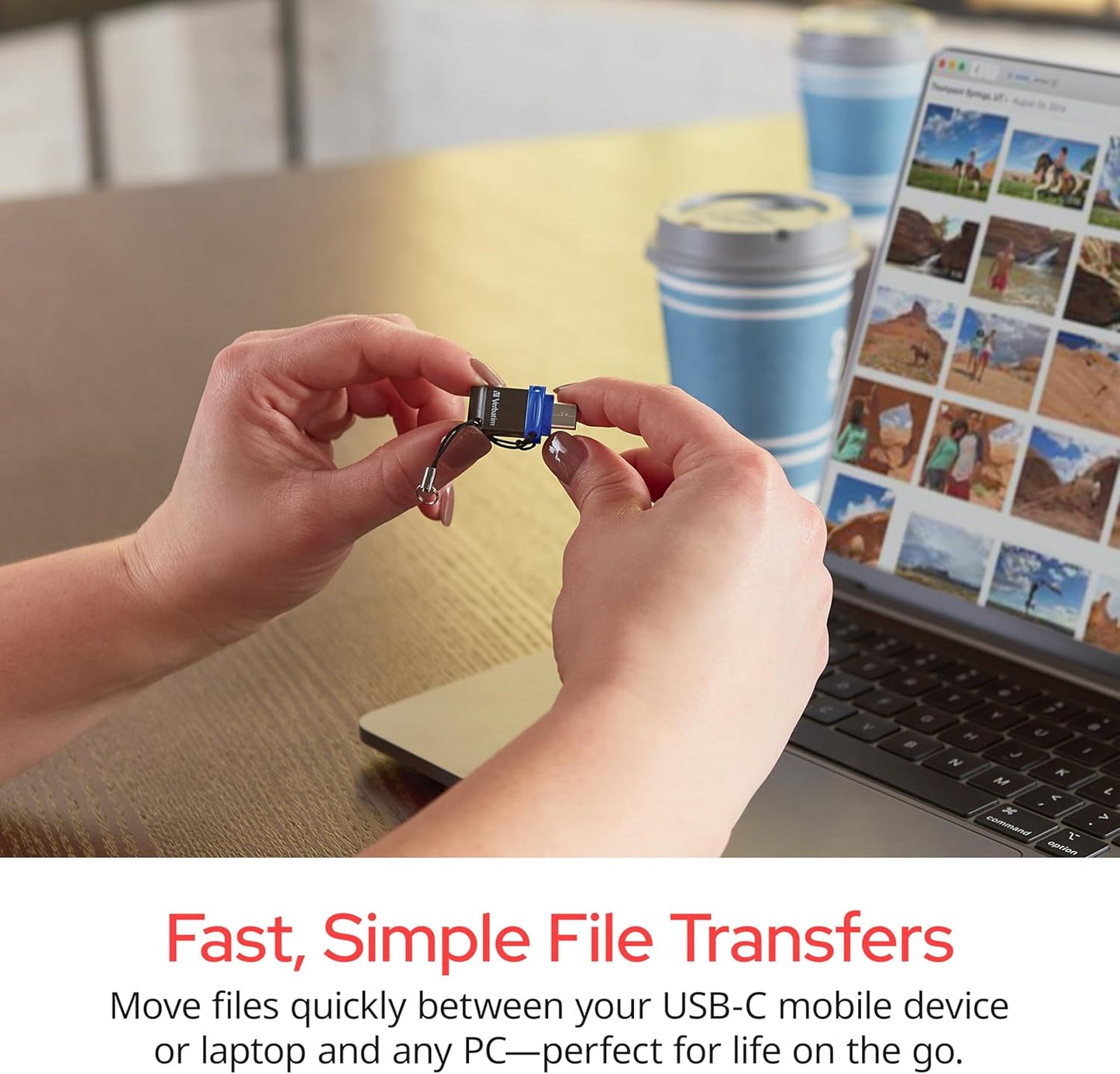 Verbatim 32GB 3.2 1 2 1 Store n Go Dual OTG USB Gen Flash Drive for USB-C Devices in Type C Thumb Drive