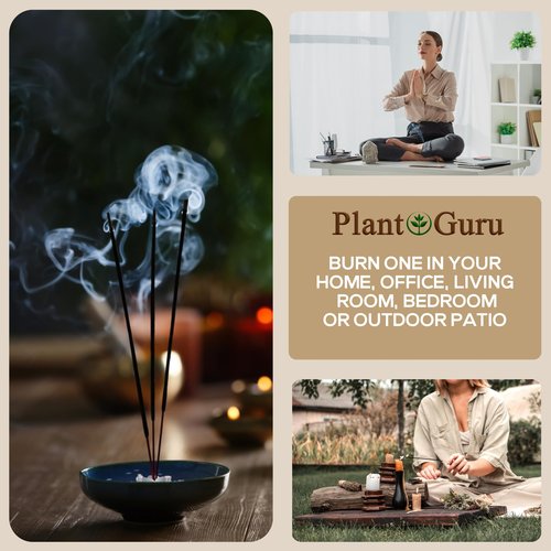 Frankincense and Myrrh Incense Sticks 500 Pack 11" Bulk Wholesale - Smooth and Clean Long Burn Time, 45 to 60 Minutes.