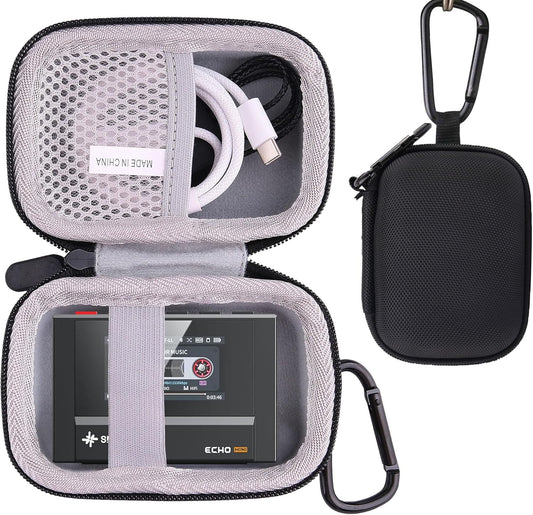 WAIYUCN MP3 Hard Carrying Case Compatible with SnowSky/FiiO Echo MINI/Echo Retro HiFi Bluetooth Player Protective Case