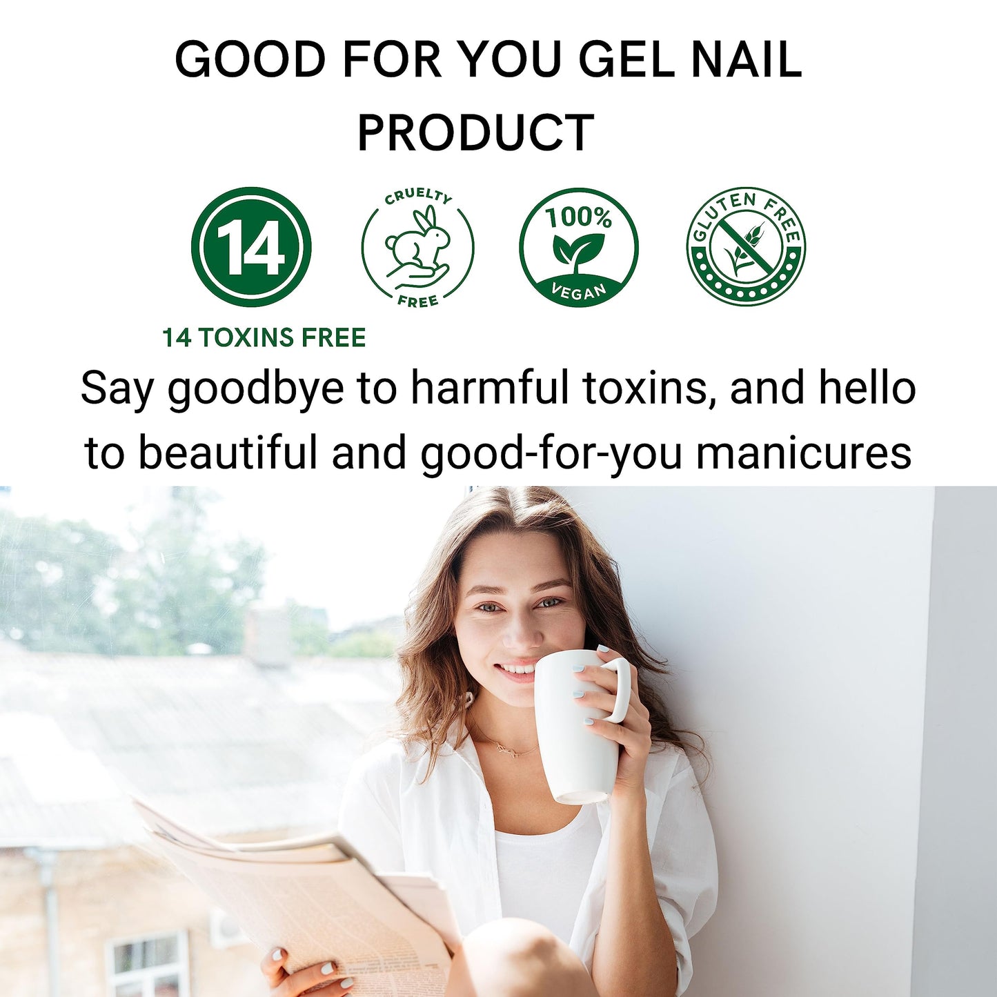 ALICE & BELLA Semi Cured Gel Nail Strips-20 PCS Jelly Blue with Silver Glitter Cuticle Accent Nail Strengthening Gel Stickers, Use with UV Light Lamp, Salon Quality Manicure Wraps (Teeny Blue)