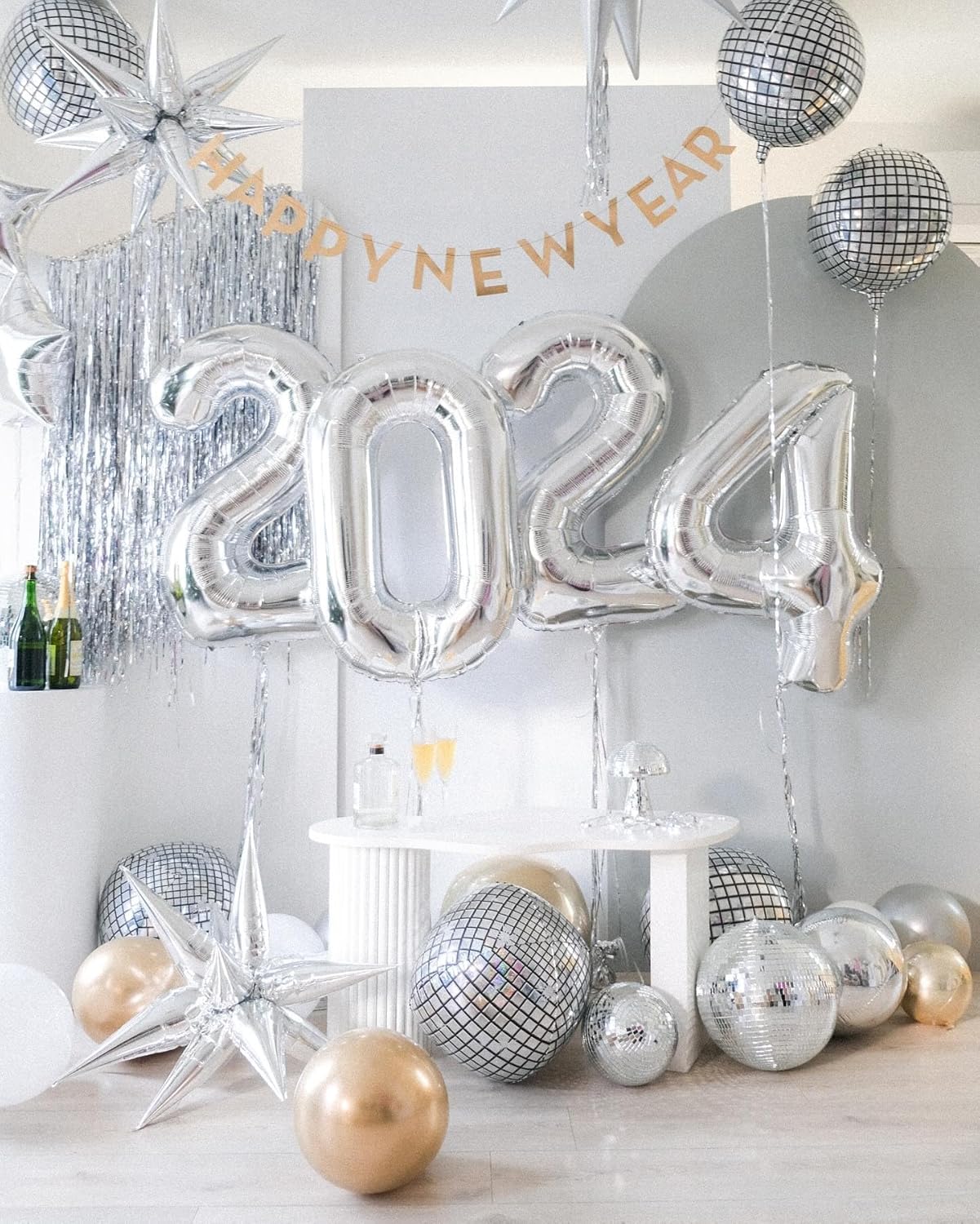 Silver Number Balloons by [Brand Name] - 40 Inch 0 Balloon for Birthday Decorations | Perfect for Any Celebration