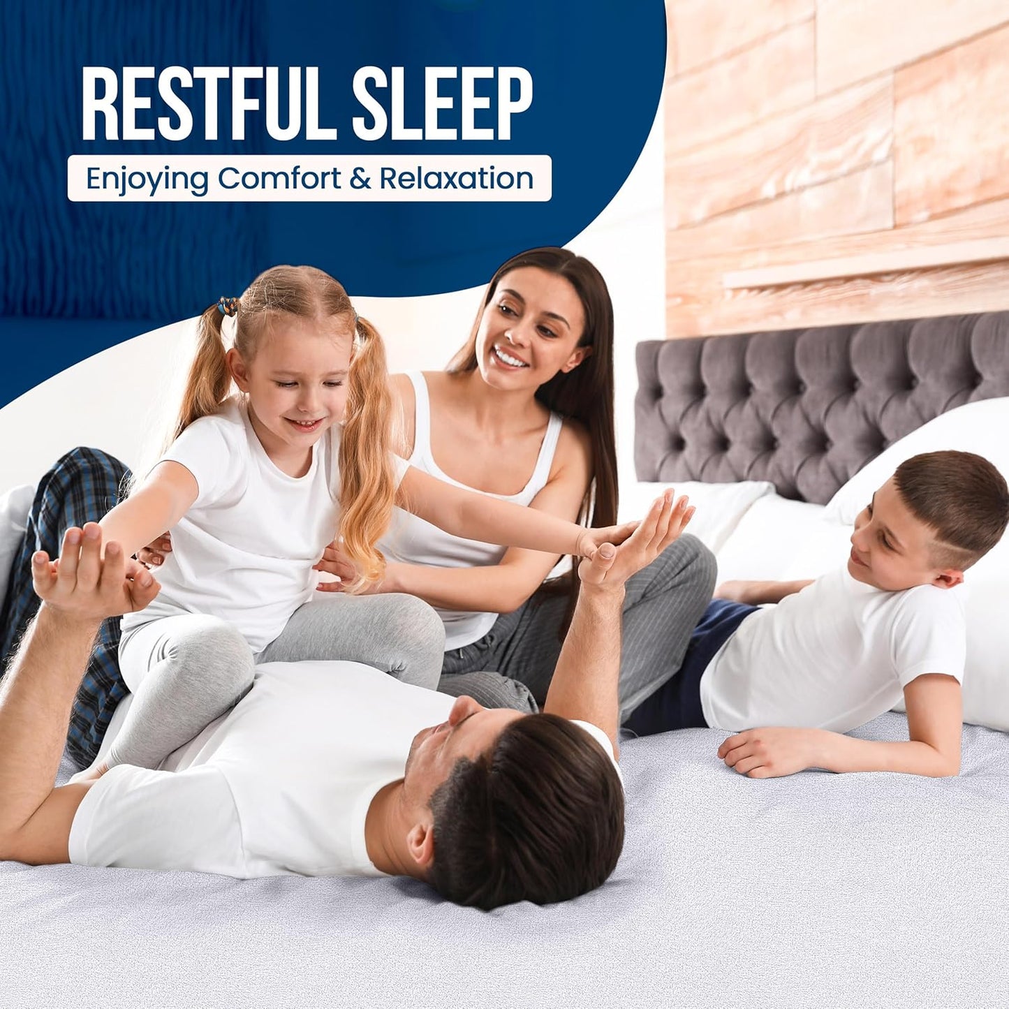 Twin Size Mattress Protector Waterproof 14 Pack, Premium 200 GSM Terry Mattress Cover, Soft & Breathable Bed Cover, Fitted Sheet Style Stretchable Deep Pockets 15" by Utopia Bedding (White)