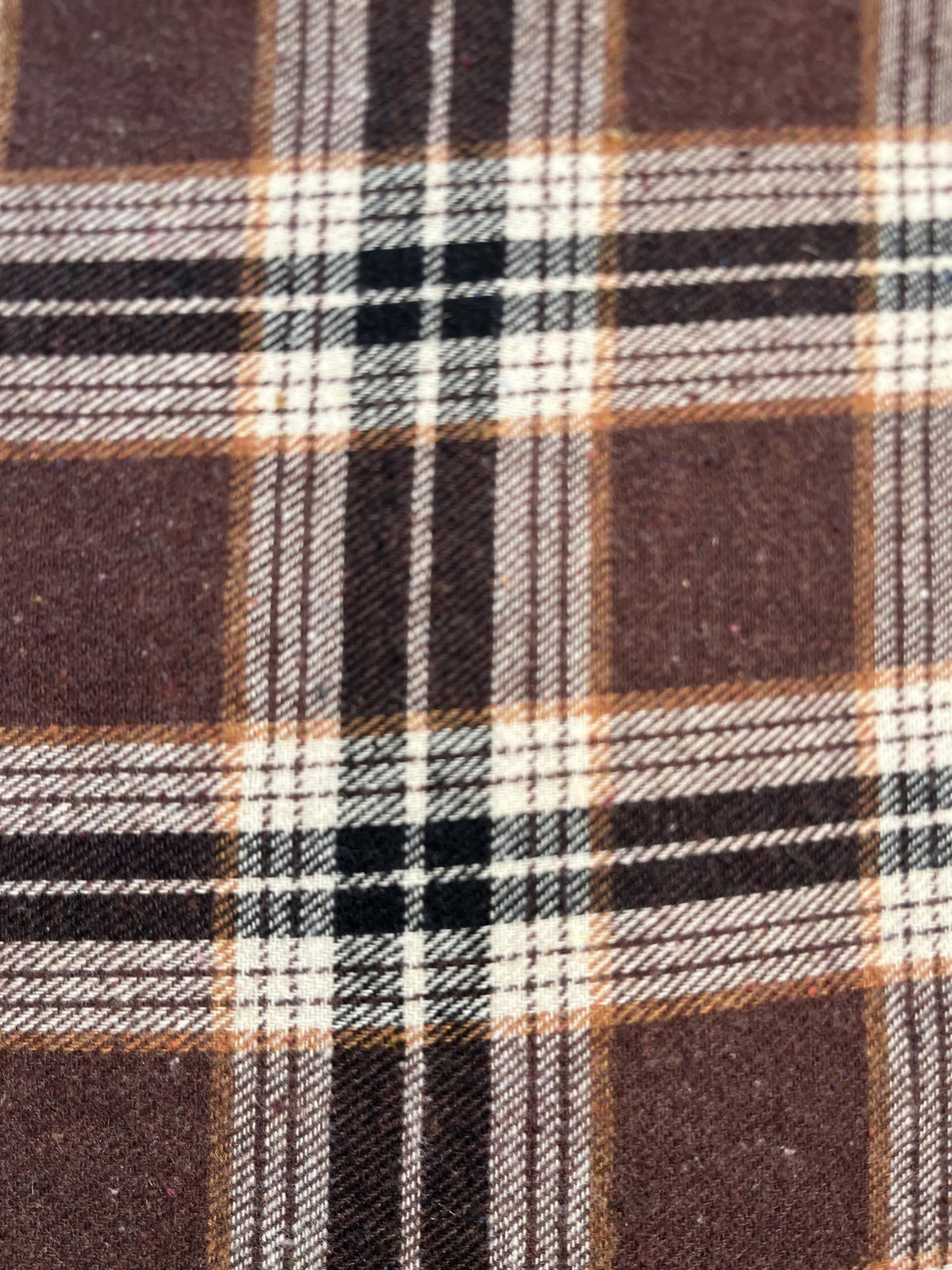 Inside/Outside Decorative Fabric Iron On Patches-Handmade in the USA - Set of 10 (Plaid 2-4" x 5")